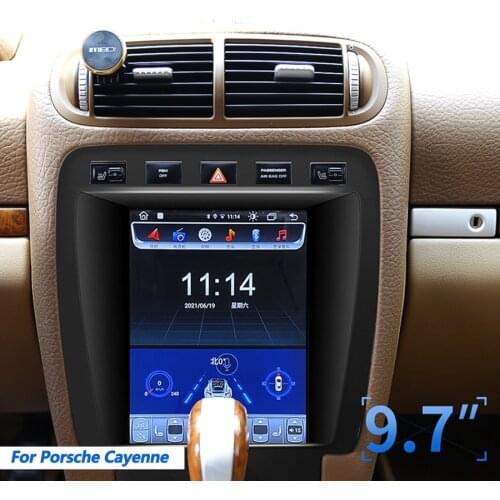 Car Navigation For Porsche Cayenne 9PA E1 2004-2009 Android10 Tesla Style Multimedia Player Head Unit Car Radio Built In Carplay