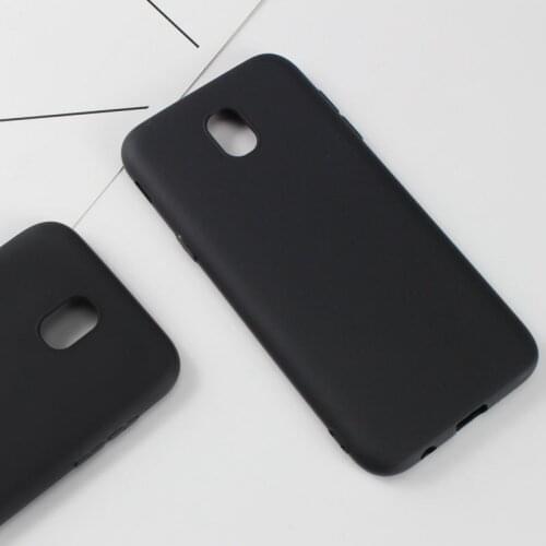 Black TPU Phone Case For Samsung Galaxy S9 S8 S7 S6 Plus Edge A8 Plus J2 Pro 2018 A3 A5 A7 J3 J5 J7 2016 2017 Soft Cover Shell