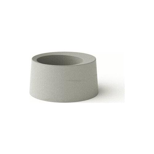 Diy Craft Round Shape Handmade Concrete Flowerpot Silicone Mold for Desktop Cement Pot Molds Cactus Planting Mould