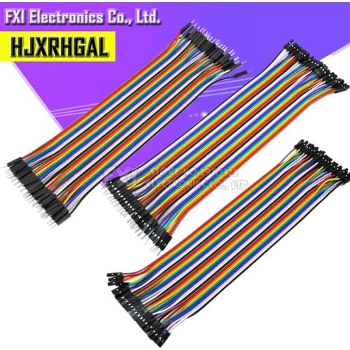 Dupont Line 120pcs 20cm Male to Male + Female to Male and Female to Female Wire Dupont Cable for DIY KIT