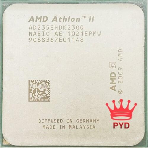 AMD Athlon II X2 235e 2.7 GHz Dual-Core CPU Processor AD235EHDK23GQ Socket AM3