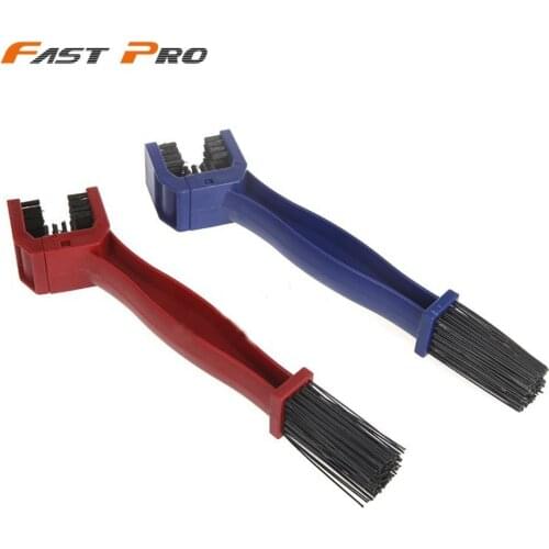 Cycling Motorcycle Bicycle Chain Brush Maintenance Gear Grunge Clean Cleaning Outdoor Dirt Scrubber Tool