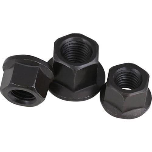 Flange Lock Nut Hex Hexagon Nut M10 M12 M14 M16 M18 M20 M24 M27 M30 Carbon Steel