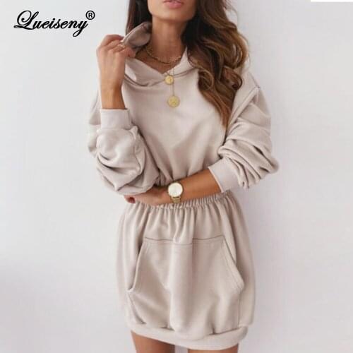 LUEISENY Warm Women's Dresses