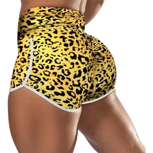 Fashion Casual Tie-dye Printed Leggings Tight Yoga Shorts Ladies Casual Home Wear Yoga Pants High Waist Hip Sport Fitness Shorts