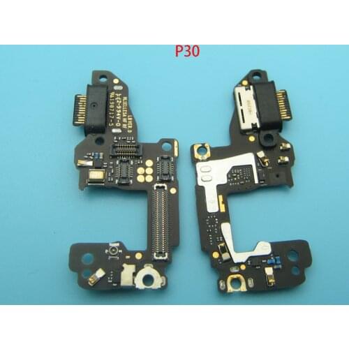 Original Charging Port For Huawei P30 p30Pro Charge Board Ribbon Socket Usb Connector Flex Cable Pcb Dock Repair Spare Parts