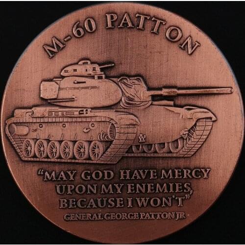 M60 Patton Main Battle Tank Commemorative Coin Collection Gift Souvenir