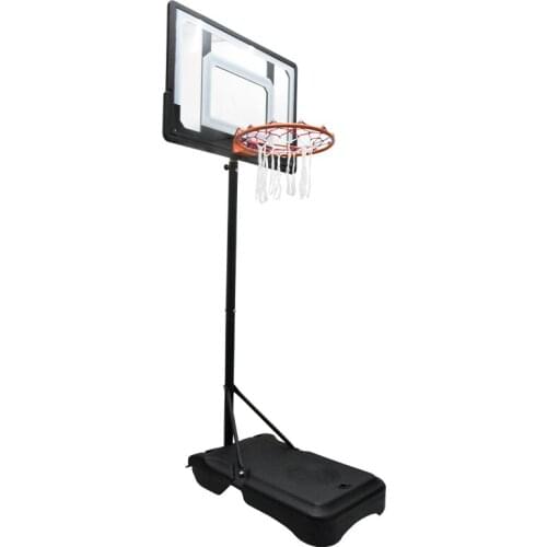 CC0182 Adjustable Height Basketball Stand Children Mobile Training Basketball Rack Toy Quality Transparent Basketball Backboard