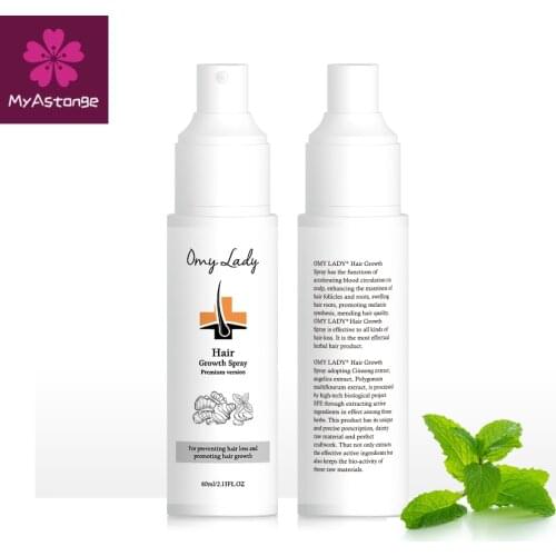 OMYLADY Anti Hair Loss Hair Growth Spray Essential Oil Liquid For Men Women Dry Hair Regeneration Repair,Hair Loss Product