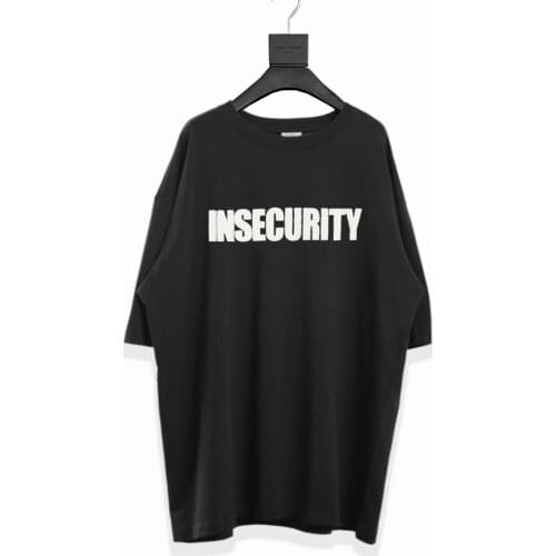 VETEMENTS High street new VTM vehicles short sleeve OS loose casual hip hop lovers short sleeve t-shirt men and women fashion