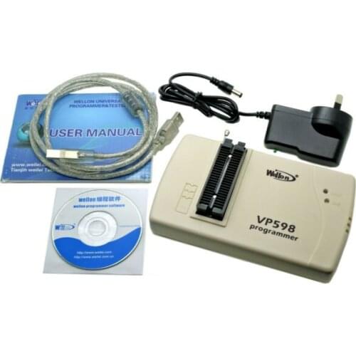 Wellon VP-598 VP 598 Universal IC Programmer - Eprom PIC AVR - 26,000+ Chips Supported (Upgrade Version of VP390)
