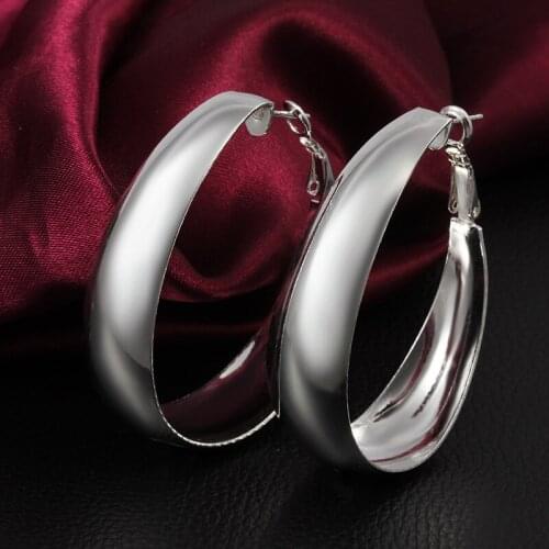 High Quality Jewelry U Shaped Hoop Earrings For Women Fashion Jewelry Best Gift