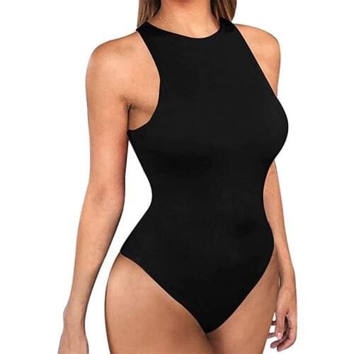 Women Sexy Lingerie Hot Erotic Baby Dolls Dress Black Turtleneck Sleeveless Bodysuit Basic Top Underwear Porno Lenceria Babydoll