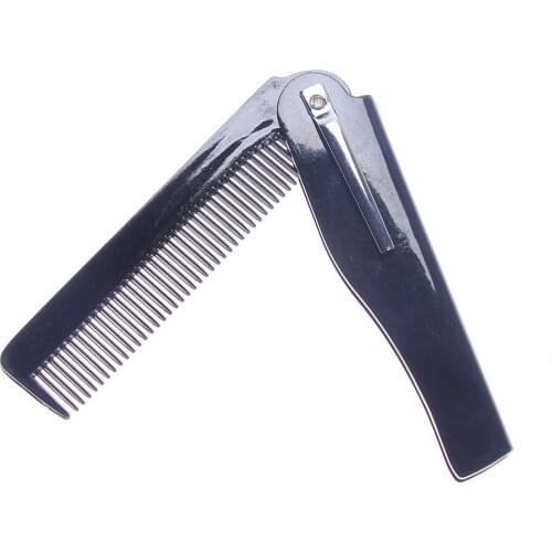 1pc Professional Folding Comb Pocket Magic Hair Comb Beard Hair Clip Men Women Fashion Hair Styling Tool Hair Care Comb