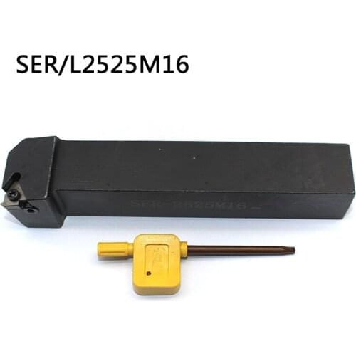 1PC SER2525M16 SEL2525M16 Threading Turning Tool Holder CNC Cutting Tool