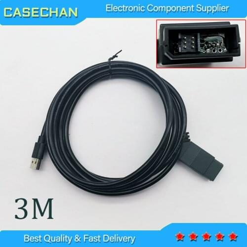 1pcs USB-LOGO 6ED1057-1AA01-0BA0 programming cable for Siemens / LOGO! USB-CABLE download USB ISOLATED CABLE FOR SIEMENS LOGO