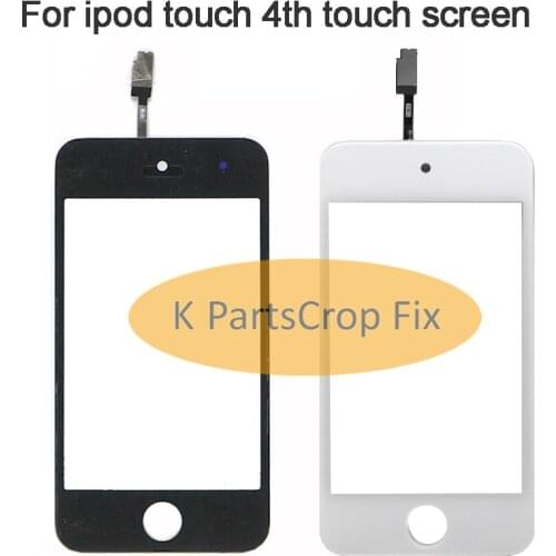 3.5'' NEW Original Front Glass Touch Screen Digitizer Replacement for iPod Touch 4 4th 4G Black and White free shipping+tools