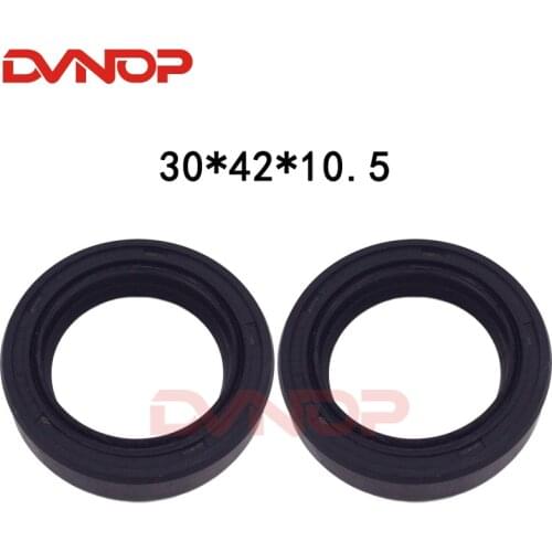 30*42*10.5 Motorcycle Front Shock Oil Seal For KAWASAKI KLX125 YZ80 YT175 YTM200 for SUZUKI RM80 80-85 DRZ125 AN125 DS125 79-81