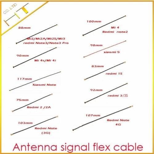 Antenna signal flex cable line for xiaomi 2 2A 3 4 4C 4i 4S 5 5S plus 5C 5X Redmi 1S 2/2A 3/3S Redmi Note 2 3 4 4X Mi note