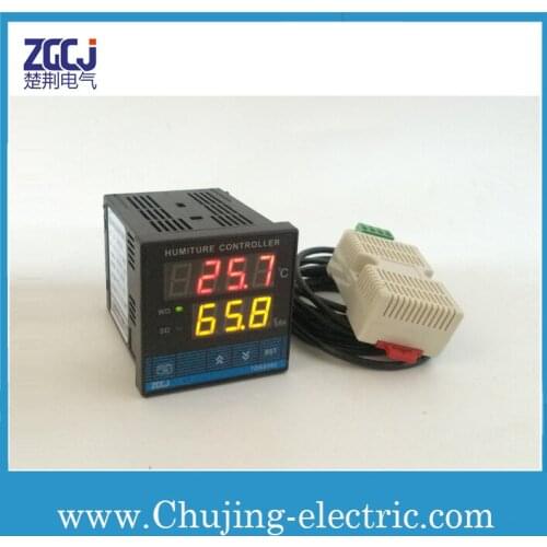 Free shipping !! Digital temperature and humidity controller , humiture controller,temperature and moisture controller