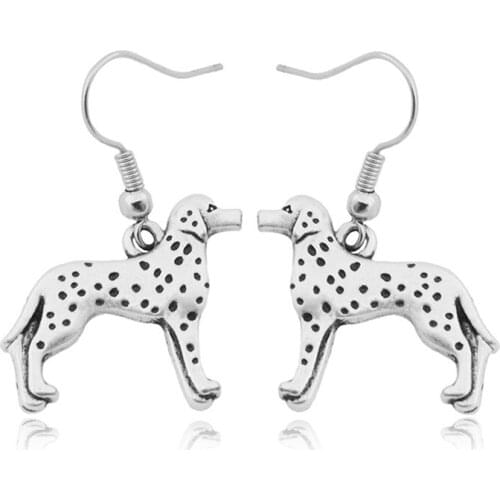 CO CO PAWS Women's Silver Earrings