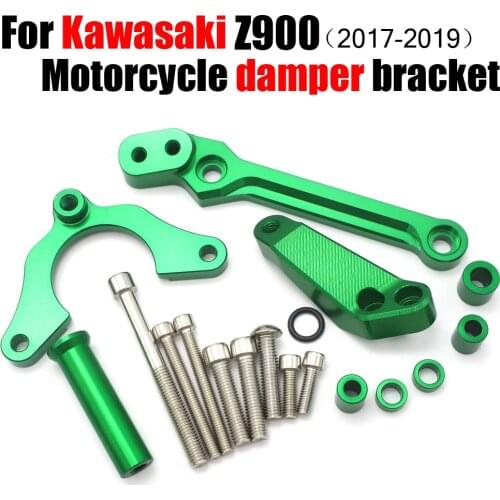 For KAWASAKI Z900 Z 900 2017 2018 Motorcycle Damper Steering Stabilize Safety Control Bracket Mount kit