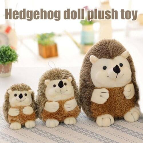 Hedgehog Stuffed Animal Plush Toys Souvenir Soft Dolls for Kids Birthday Adults