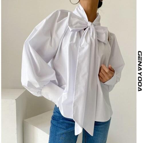 Genayooa Womens White Shirts