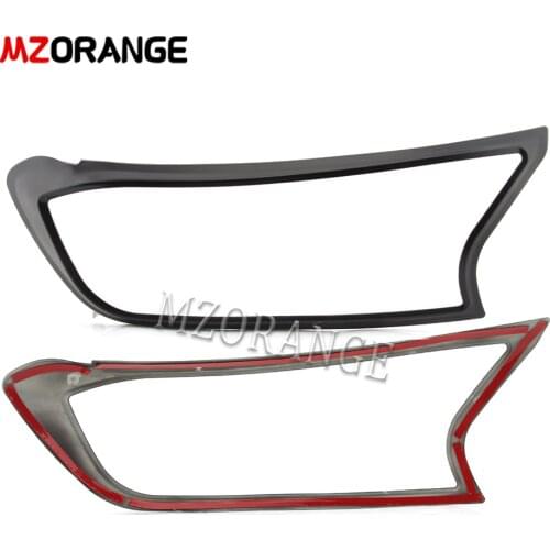 Car Headlights cover trim for ford ranger T7 T8 wildtrak everest endeavour 2016 2017 2018 2019 2020 head light covers decoration