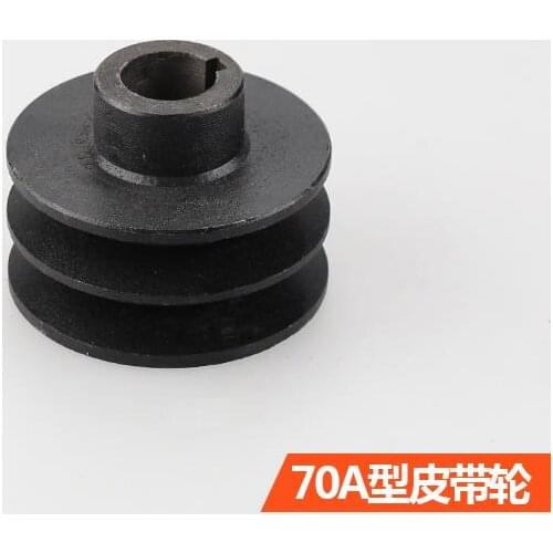 Free Shipping 70A belt pulley belt wheels use on gasoline engine or motor or other machine