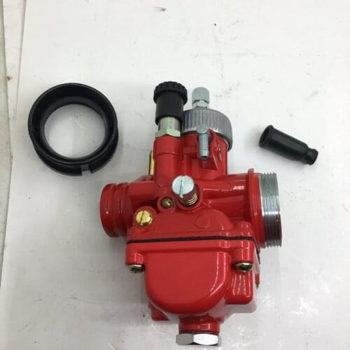 SherryBerg RED carburetor carb for Dellorto MODEL PHBG DS 19mm Racing w plastic cover manual Choke caraburettor vergaser cover