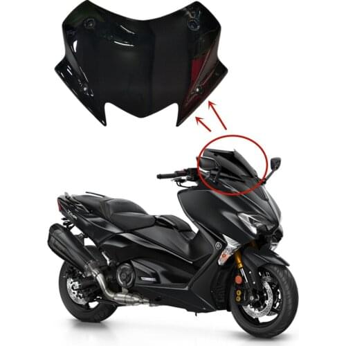 Motorcycle Windshield Wind Deflector Sun Visor Deflector Protector For Yamaha TMAX530 TMAX 530 TMAX-530 2017 2018 2019 17-18-19