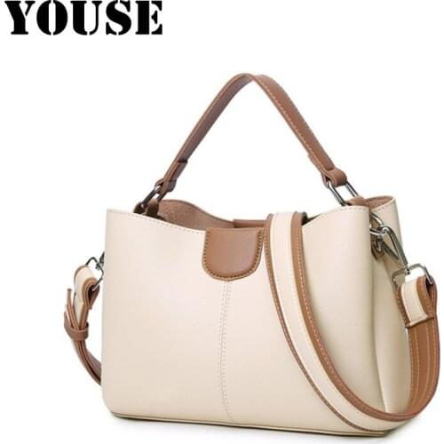 YOUSE Brand 2020 New Fashion Trend Womens Bag Casual Fashion Temperament Versatile Simple One-shoulder Bag Versatile Bags