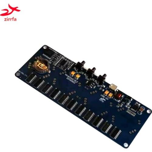 Zirrfa Electronic DIY kit in4 in8 in8-2 in12 in14 in16 in17 in18Nixie Tube digital LED clock gift circuit board PCBA, No tubes