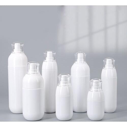 30-200ML Portable Spray Bottle PET Lotion Bottle Small Round Bottle Perfume Sub-bottle Refillable Bottles Travel Accessories