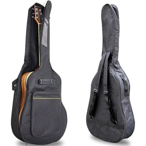 41 Inch Classic 5mm Thick Padded Canvas guitar bag Backpack With double Shoulder Straps for 38/39/40/41 inch Acoustic Guitar #ED