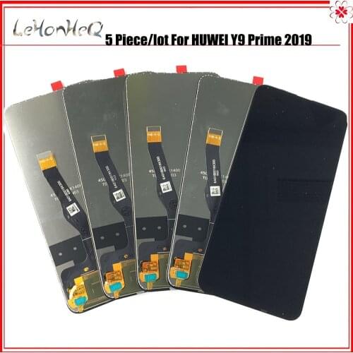 5 Piece/lot LCD For Huawei Y9 Prime 2019 LCD STK-L21 STK-L22 Display Touch Screen Digitizer Assembly For Huawei P smart Z LCD