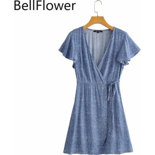 Синие летние платья BellFlower China At AliExpress
