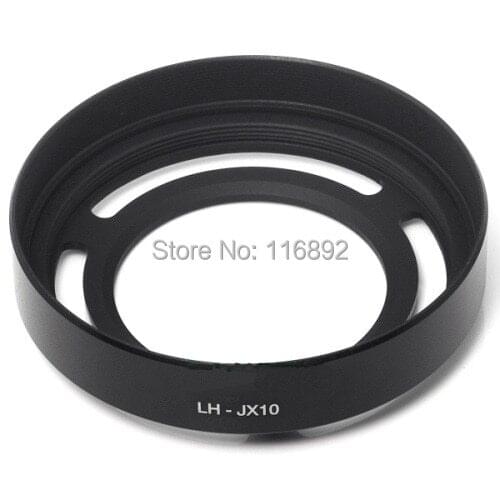 Black Metal Adapter Ring + Lens Hood for Fujifi&m X10 X20 X30 LH-X10 +tracking number