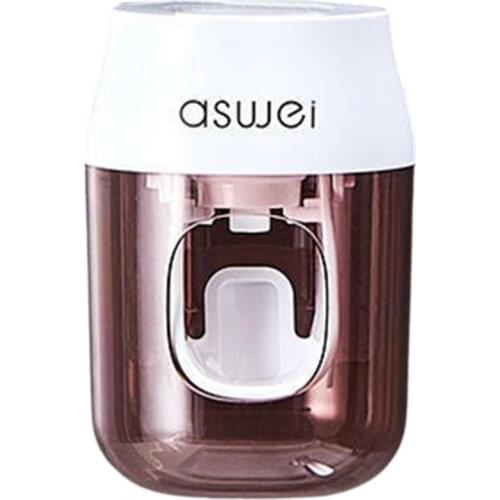 Toothpaste Dispenser Convenient Wall Mount Easy to Use Creative Automatic Toothpaste Squeezer for Bathroom