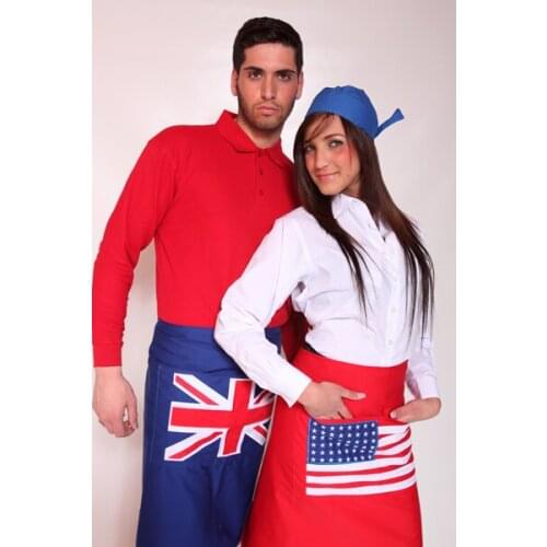 Apron paravanti kitchen catering bar pizza dining waiter fashion pocket