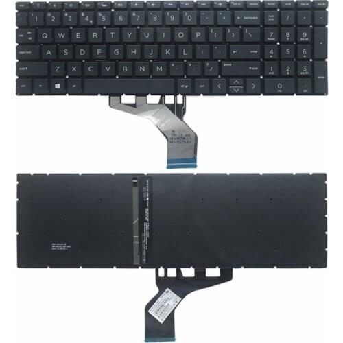 New US backlit keyboard FOR HP Pavilion 15-DA 15-DB 15-DX 15-DR 250 G7 255 256 G7 15-CN 15-CS 15-CR 15-CW 17-BY 17-CA TPN-C135