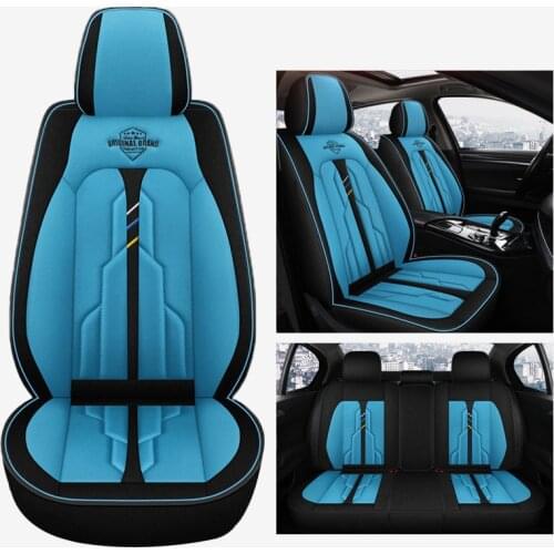 Leather Car seat covers For renault megane 2 3 master fluence kangoo scenic captur clio accessories