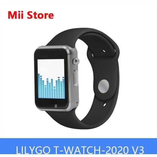 LILYGO T-WATCH-2020 V3 Microphone IPS Touchable ESP32 WIFI Bluetooth Vibration Motor Speaker Three-axis Accelerometer Pedometer