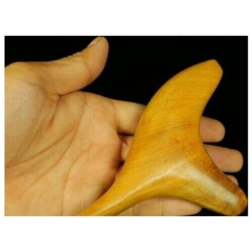 Fashion Hot Acupuncture massage rod acupuncture point rod Foot massage tool camphor wood triangle bird foot massage device