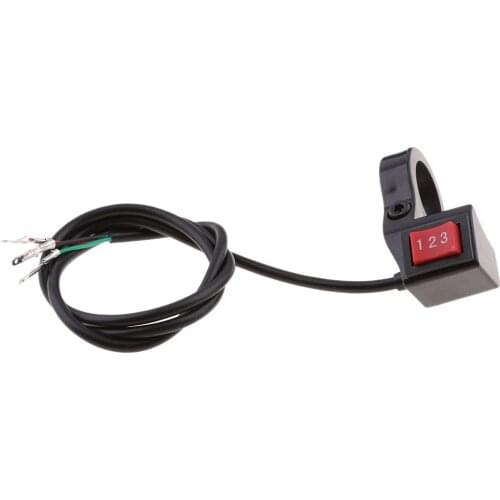 Motorcycle 7/8' 22mm Handlebar Switch Electric 3 Speed Module Switch Kits Sport Dirt Bike