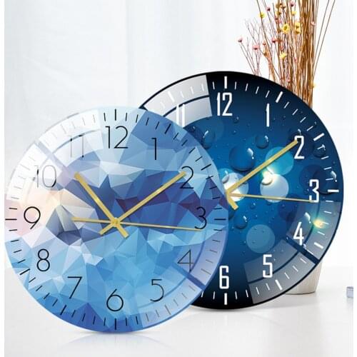 Wall Clock Modern Design wall decor Landscape Decorative 30cm acrylic Clocks Living Room Bedroom Home salon Decor zegar ścienny