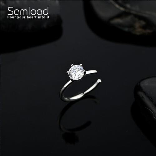 Samload Rings With Cubic Zirkonia For Women