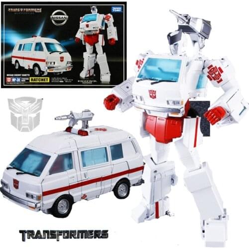 TAKARA Transformers Toys Anime Figure Robot Transformers Masterpiece MP30 Ratchet Genuine Action Toy Figure Toys for Children