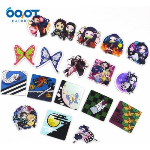 20401-1,5pcs/lot cartoon Acrylic Flat back Jewelry accessories materials, DIY handmade Childrens headdress decoration